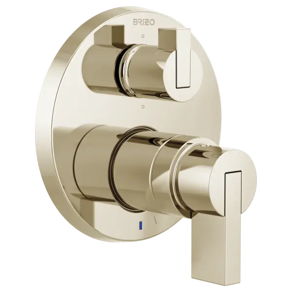 Brizo Pressure Balance Valve with Integrated 6-Function Diverter Trim - Less Handles T75P635-PNLHP - Plumbing Market
