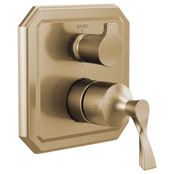 Brizo Pressure Balance Valve with Integrated 6-Function Diverter Trim T75P630-GL - Plumbing Market
