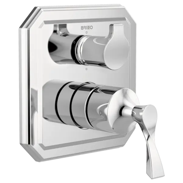 Brizo Pressure Balance Valve with Integrated 6-Function Diverter Trim T75P630-PC - Plumbing Market