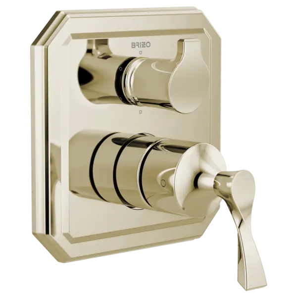 Brizo Pressure Balance Valve with Integrated 6-Function Diverter Trim T75P630-PN - Plumbing Market
