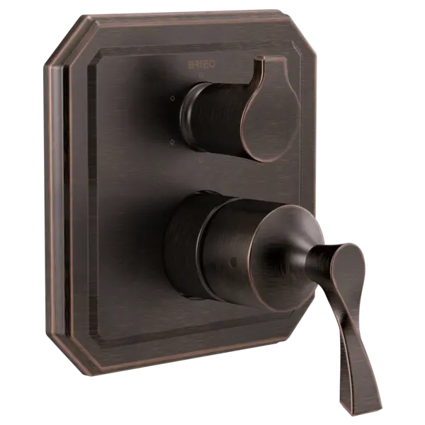 Brizo Pressure Balance Valve with Integrated 6-Function Diverter Trim T75P630-RB - Plumbing Market