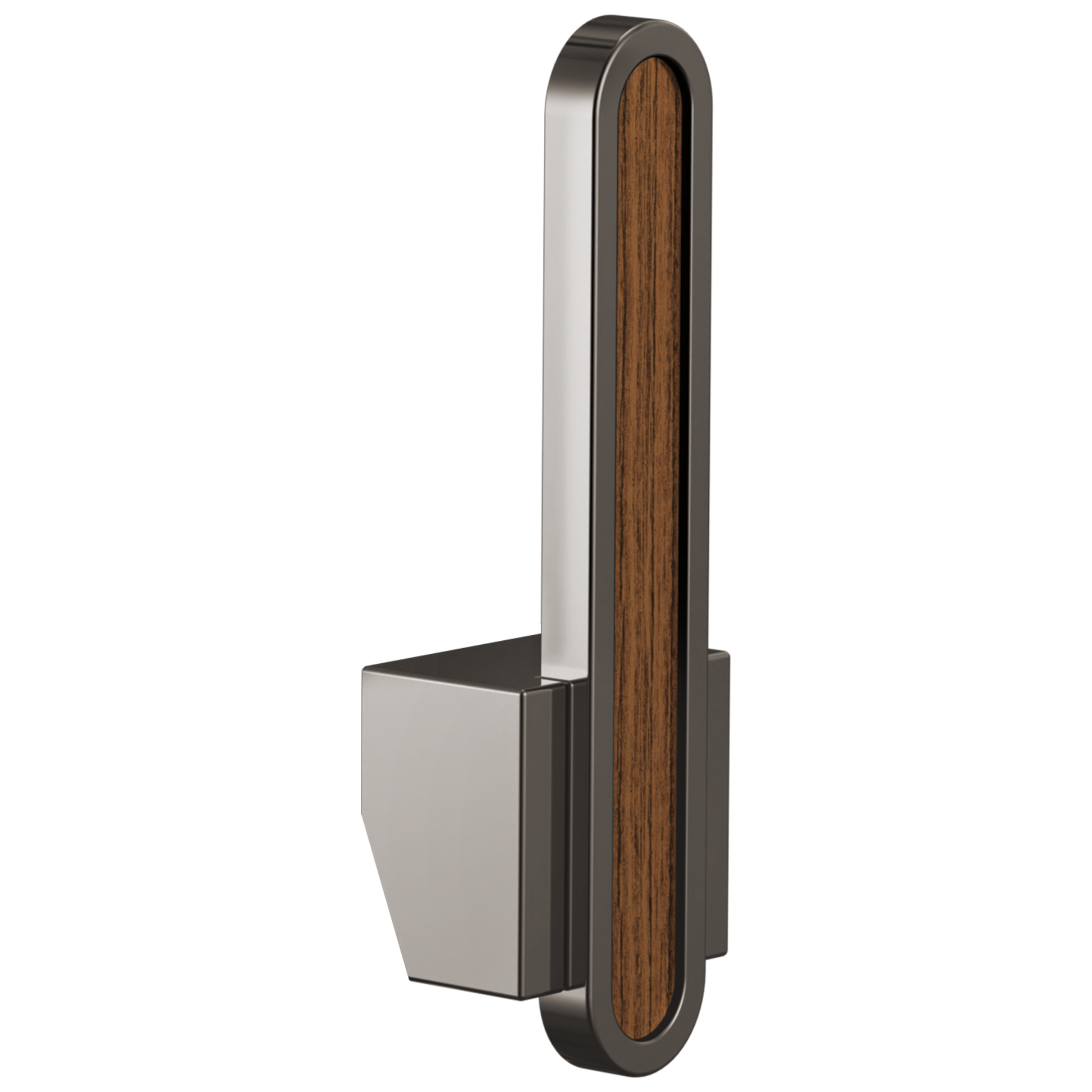 Brizo Pull-Down Kitchen Faucet Arc Lever with Wood Inlay Handle Kit  - HLK022-BNXWD - Plumbing Market