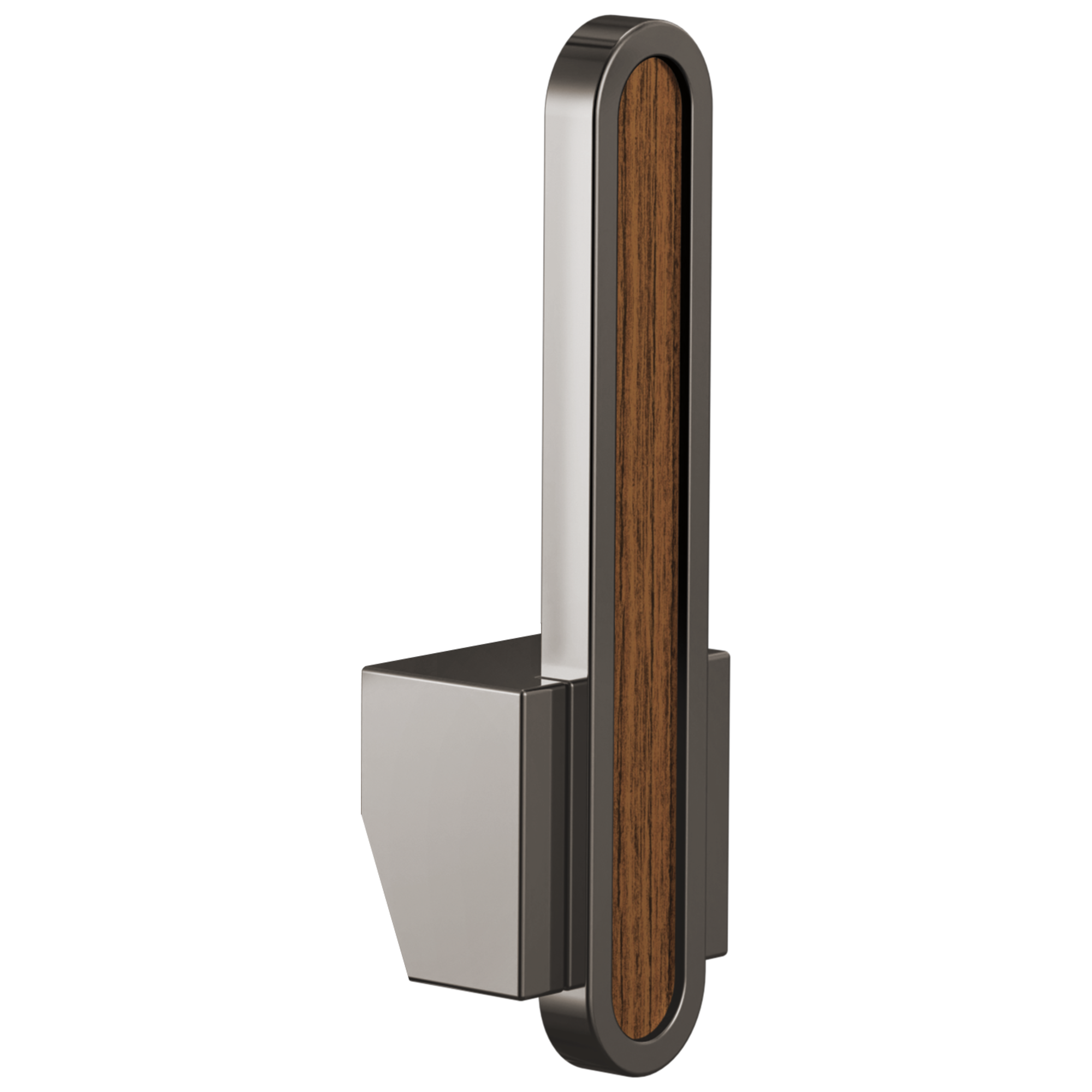 Brizo Pull-Down Kitchen Faucet Arc Lever with Wood Inlay Handle Kit  - HLK022-BNXWD - Plumbing Market
