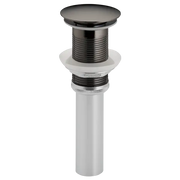 Brizo Push Button Pop-Up Lavatory Drain Without Overflow RP72413BNX - Plumbing Market