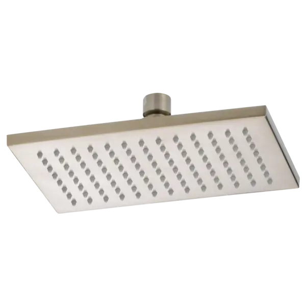 Brizo Rectangular Raincan Showerhead 81380-BN - Plumbing Market