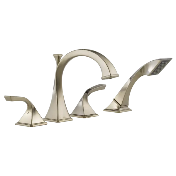 Brizo Roman Tub Faucet with Hand Shower T67430-BN - Plumbing Market