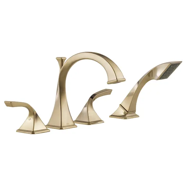 Brizo Roman Tub Faucet with Hand Shower T67430-GL - Plumbing Market
