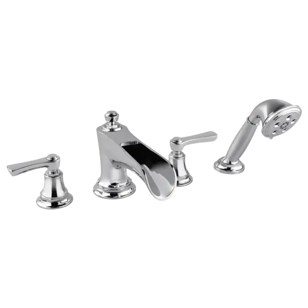 Brizo Roman Tub Trim with Hand Shower - Less Handles T67461-PCLHP - Plumbing Market