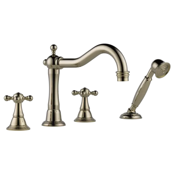 Brizo Roman Tub Trim with Hand Shower T67438-PN - Plumbing Market