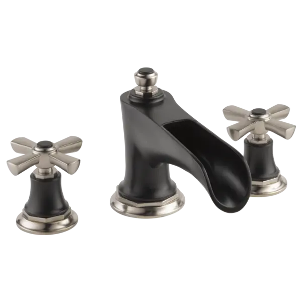 Brizo Roman Tub with Channel Spout - Less Handles T67361-NKBLLHP - Plumbing Market