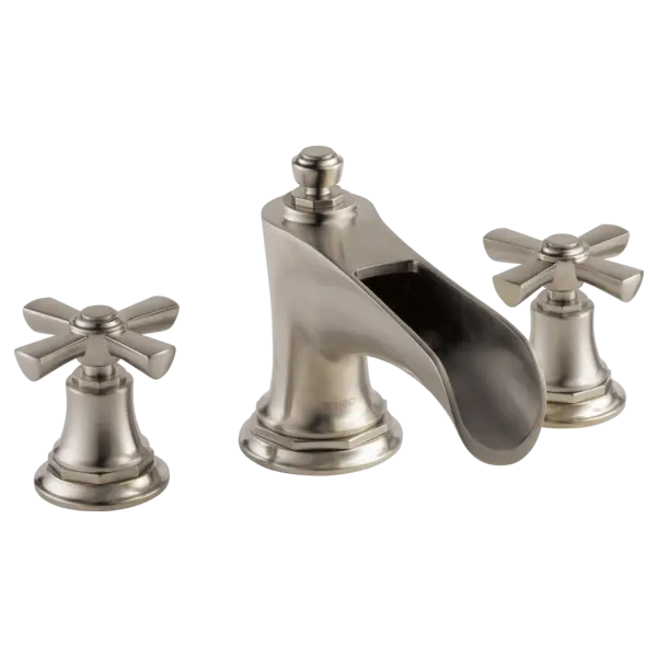 Brizo Roman Tub with Channel Spout - Less Handles T67361-NKLHP - Plumbing Market