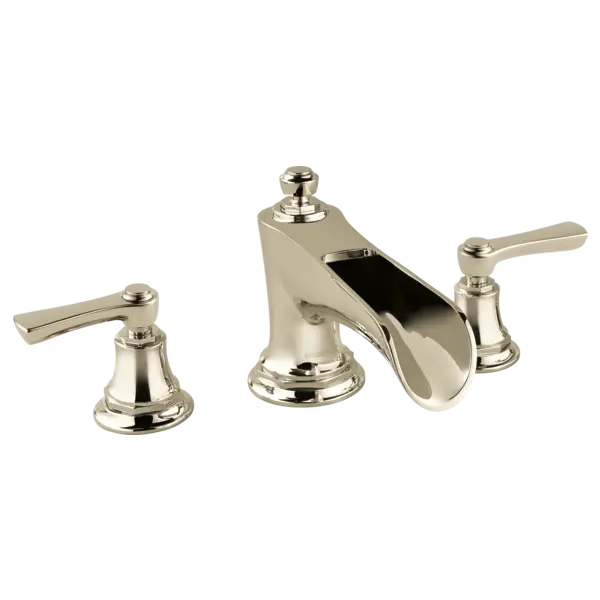 Brizo Roman Tub with Channel Spout - Less Handles T67361-PNLHP - Plumbing Market