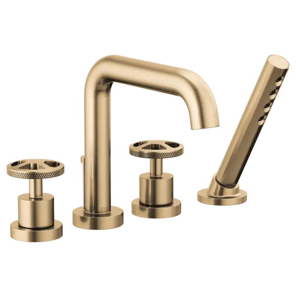 Brizo Roman Tub with Handshower - Less Handles T67435-GLLHP - Plumbing Market