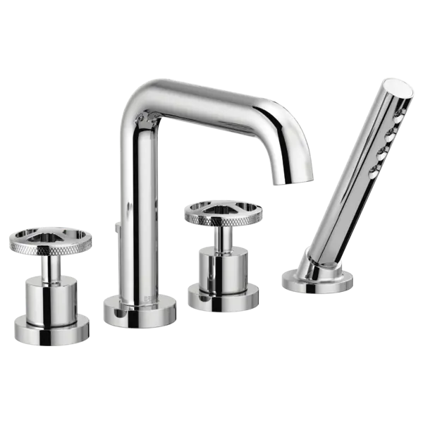 Brizo Roman Tub with Handshower - Less Handles T67435-PCLHP - Plumbing Market