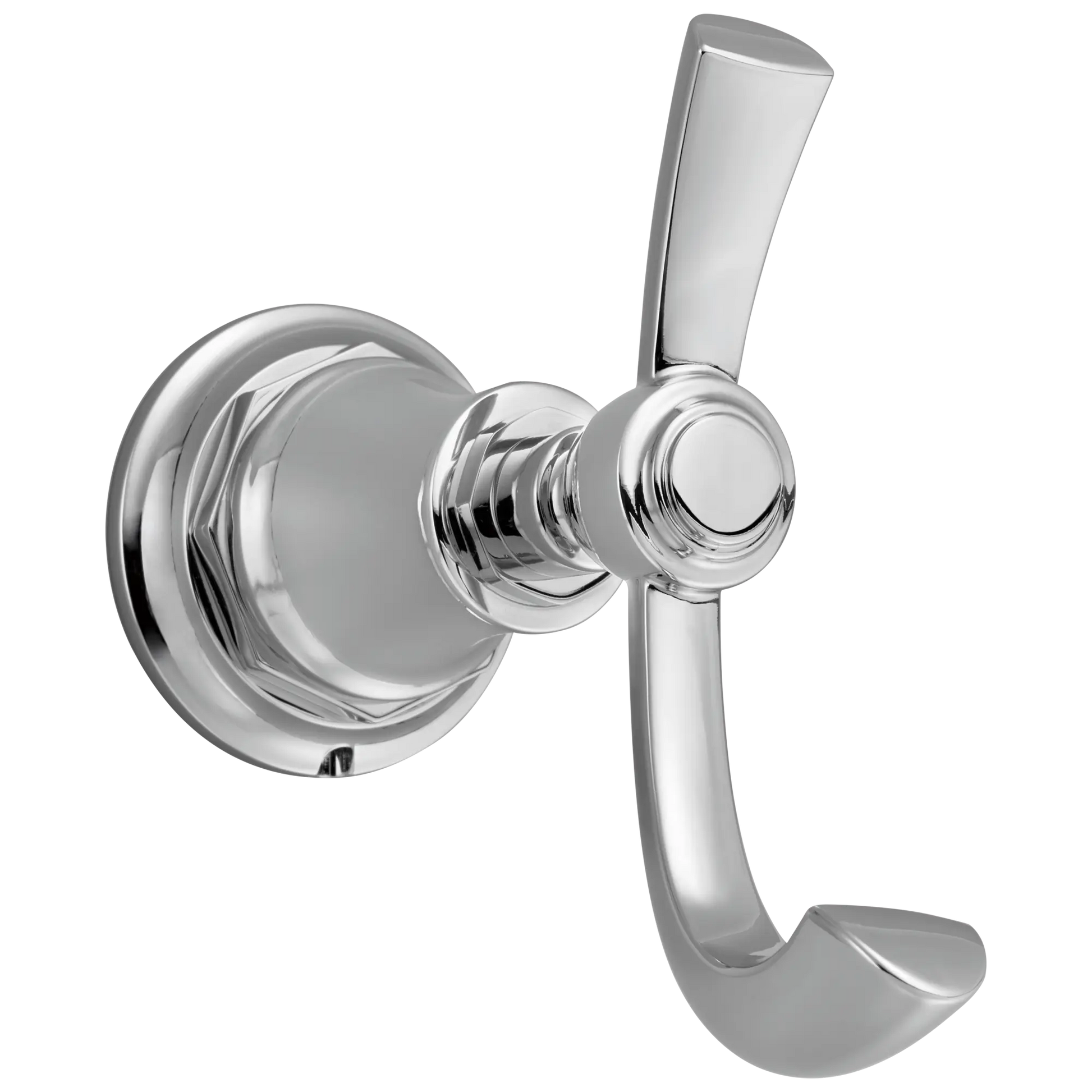 Brizo Rook Double Robe Hook Polished Chrome - Plumbing Market