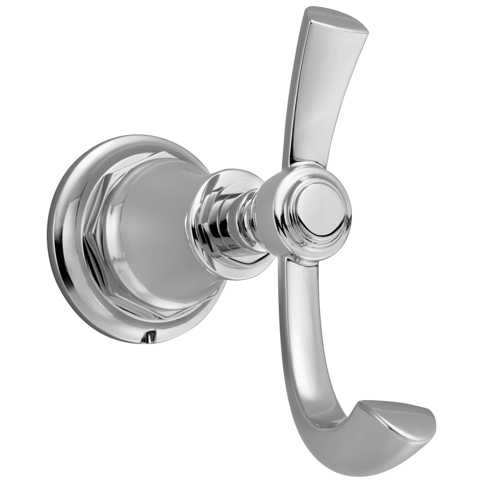 Brizo Rook Double Robe Hook Polished Chrome - Plumbing Market