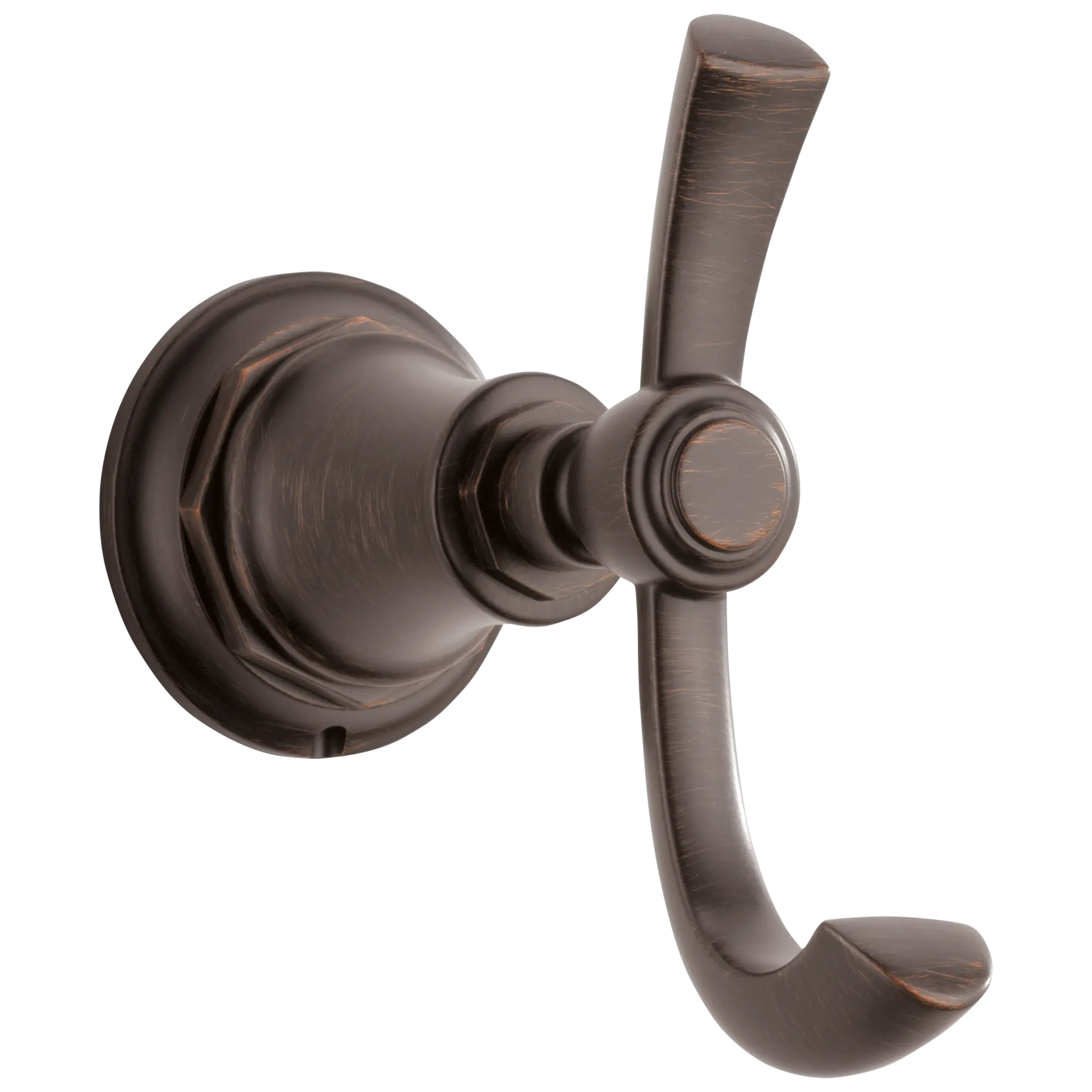Brizo Rook Double Robe Hook Venetian Bronze - Plumbing Market