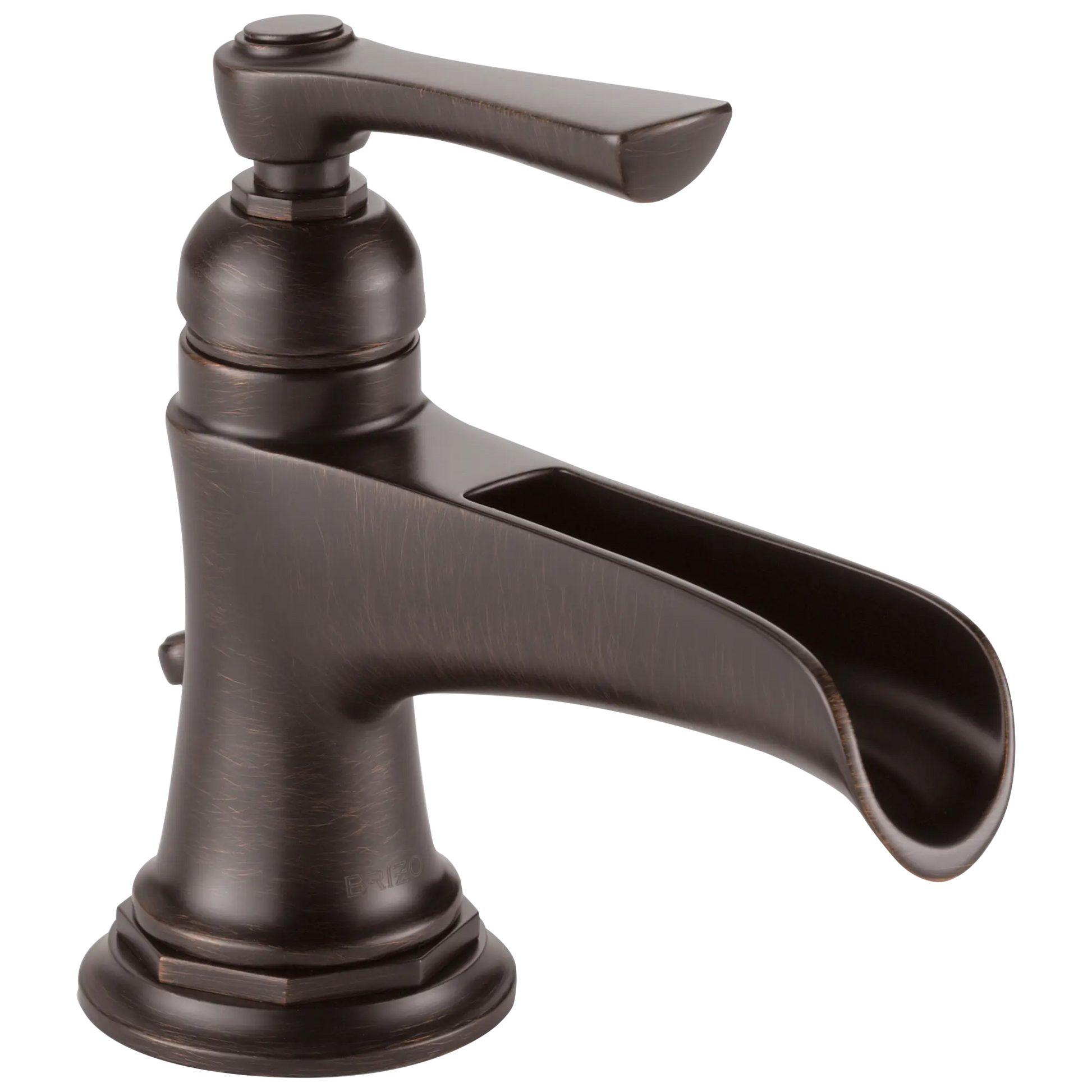 Brizo Rook Single-Handle Lavatory Faucet with Channel Spout 1.5 GPM Venetian Bronze - Plumbing Market