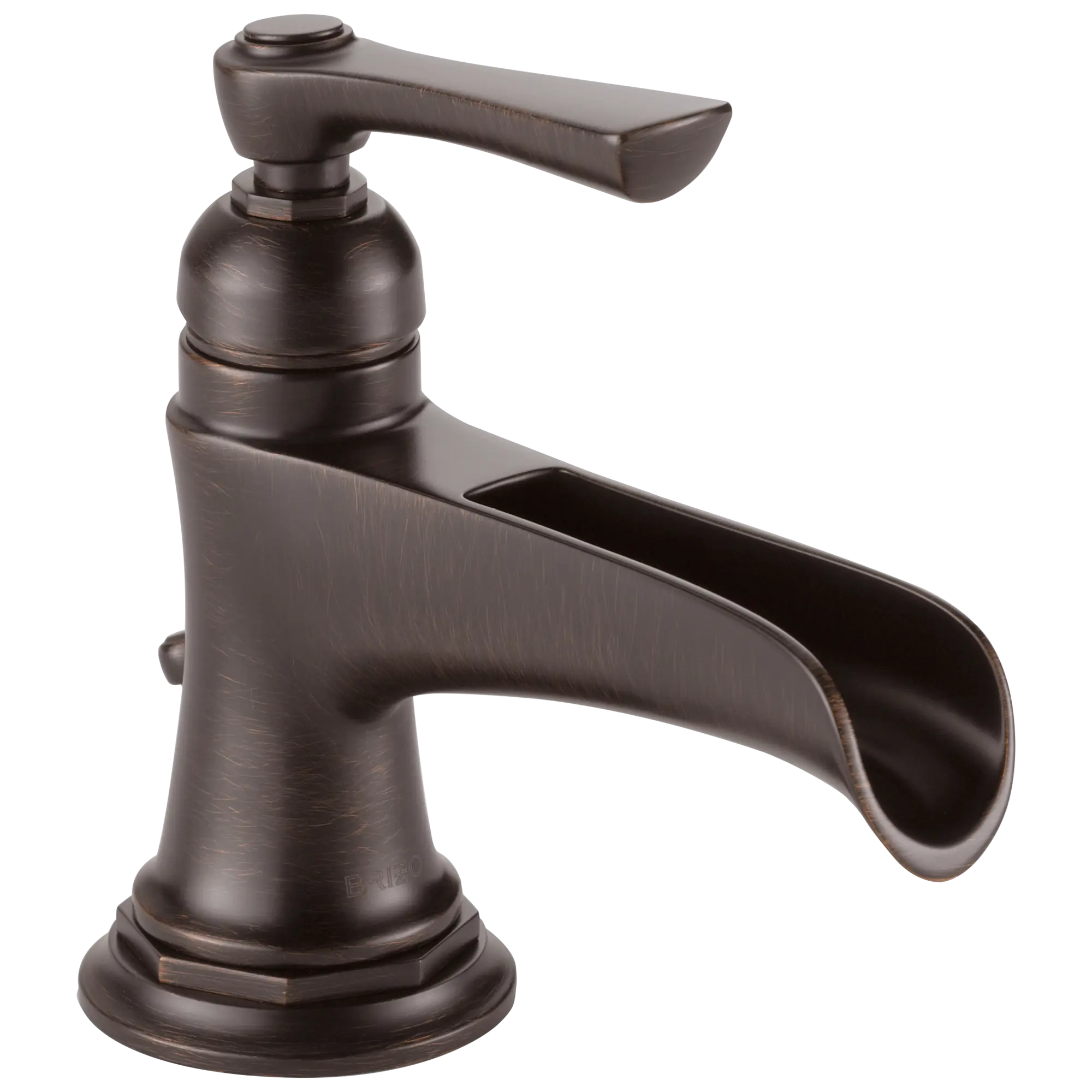Brizo Rook Single-Handle Lavatory Faucet with Channel Spout 1.5 GPM Venetian Bronze - Plumbing Market