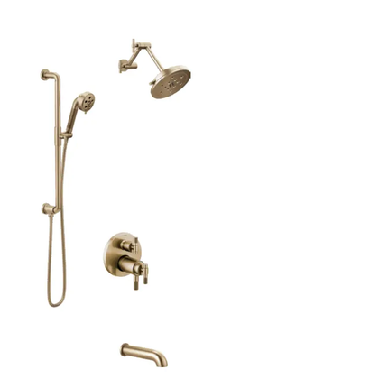 Brizo SKB5 Tempassure Thermostatic With Tub Spout Shower Trim Kit - Plumbing Market