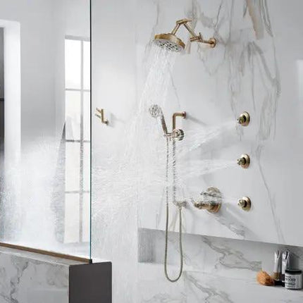 Brizo SKB5 Tempassure Thermostatic With Tub Spout Shower Trim Kit - Plumbing Market