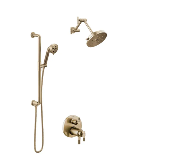 Brizo SKBGL Litze TempAssure Thermostatic T-lever Shower Trim Kit - Plumbing Market