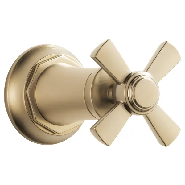 Brizo Sensori Volume Control Trim - Cross T66661-GL - Plumbing Market