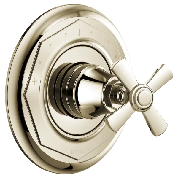 Brizo Sensori® Thermostatic Valve Trim - Cross T66T061-PN - Plumbing Market