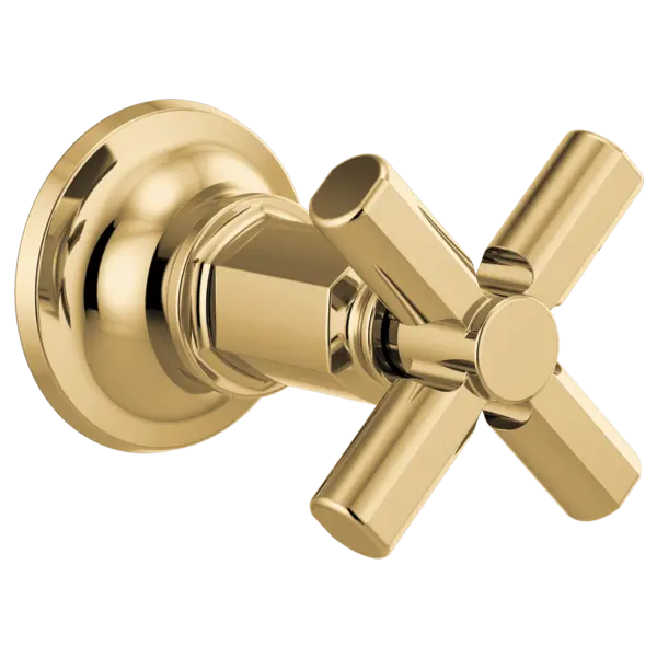 Brizo Sensori® Volume Control Trim With Cross Handle T66678-PG - Plumbing Market