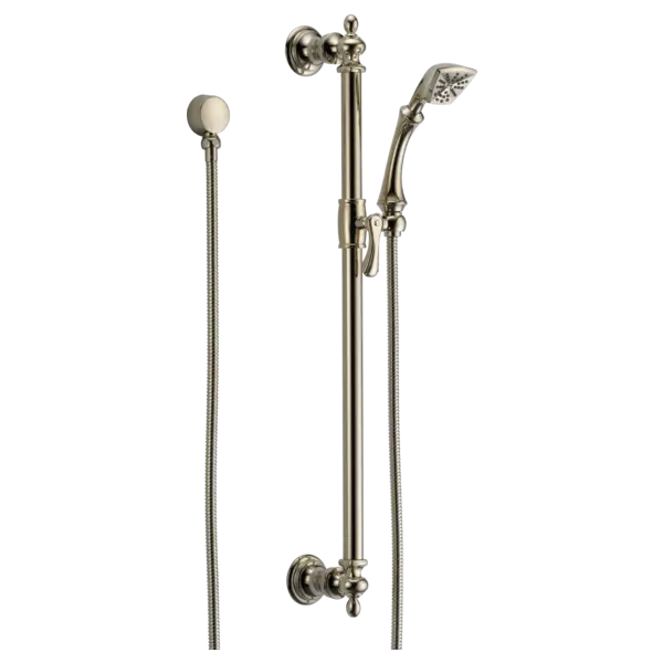 Brizo Single-Function Slide Bar Hand Shower 85785-PN - Plumbing Market
