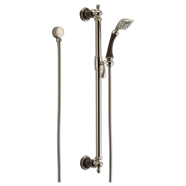 Brizo Single-Function Slide Bar Hand Shower 85785-PNCO - Plumbing Market