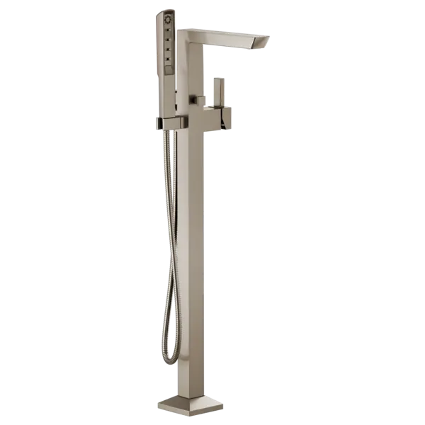 Brizo Single-Handle Floor Mount Tub Filler T70188-NK - Plumbing Market