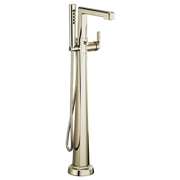 Brizo Single-Handle Floor Mount Tub Filler T70198-PN - Plumbing Market