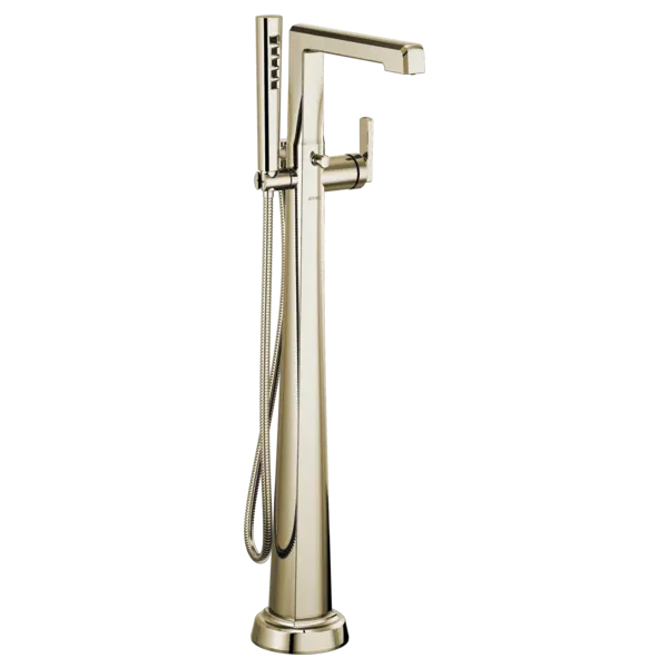 Brizo Single-Handle Floor Mount Tub Filler T70198-PN - Plumbing Market