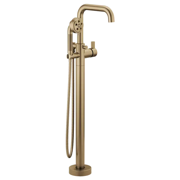 Brizo Single-Handle Freestanding Tub Filler - Less Handle T70135-GLLHP - Plumbing Market