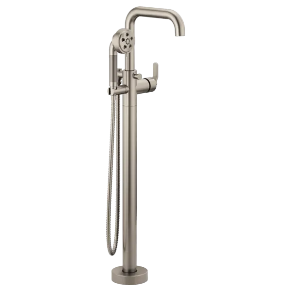 Brizo Single-Handle Freestanding Tub Filler - Less Handle T70135-NKLHP - Plumbing Market