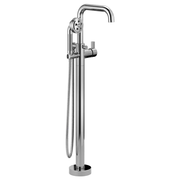 Brizo Single-Handle Freestanding Tub Filler - Less Handle T70135-PCLHP - Plumbing Market