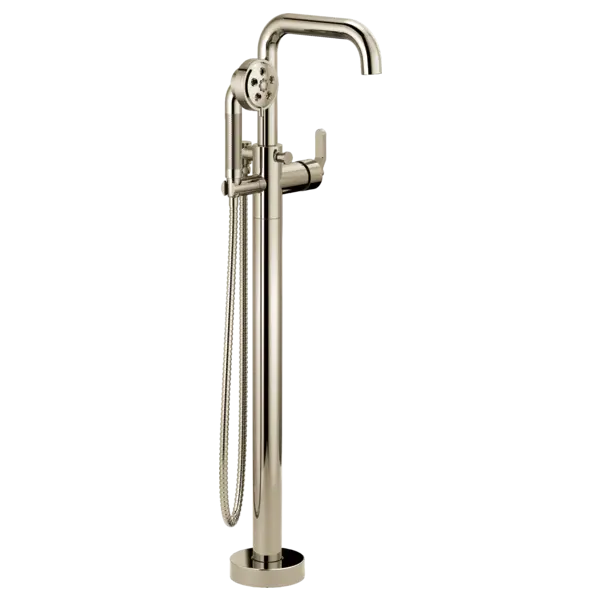 Brizo Single-Handle Freestanding Tub Filler - Less Handle T70135-PNLHP - Plumbing Market