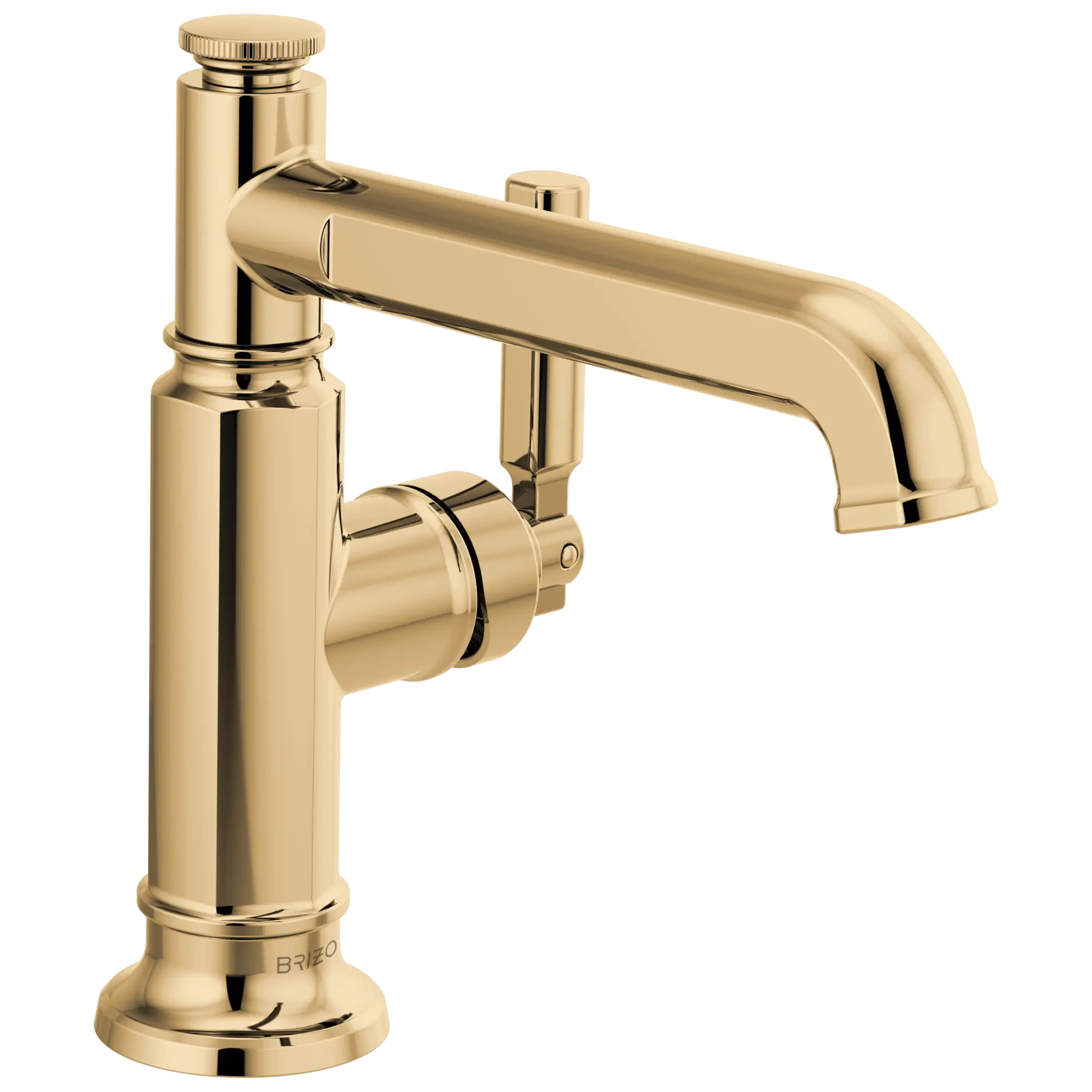 Brizo Single Handle Lavatory Faucet 1.2 Brilliance Polished Gold 65076Lf-Pg-Eco - Plumbing Market