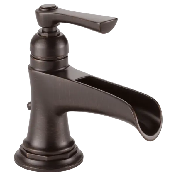 Brizo Single-Handle Lavatory Faucet with Channel Spout 1.2 GPM 65061LF-RB-ECO - Plumbing Market