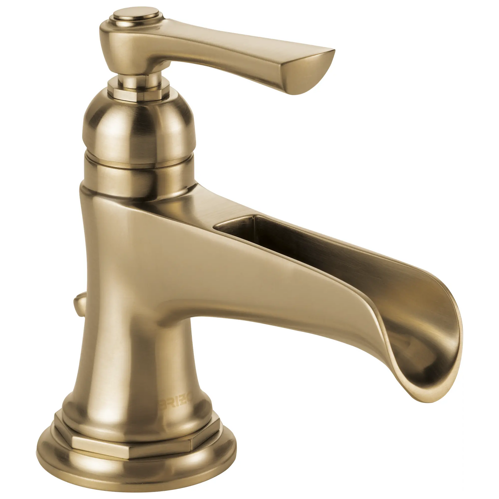 Brizo Single Handle Single Hole Lavatory Faucet Brilliance Luxe Gold - Plumbing Market