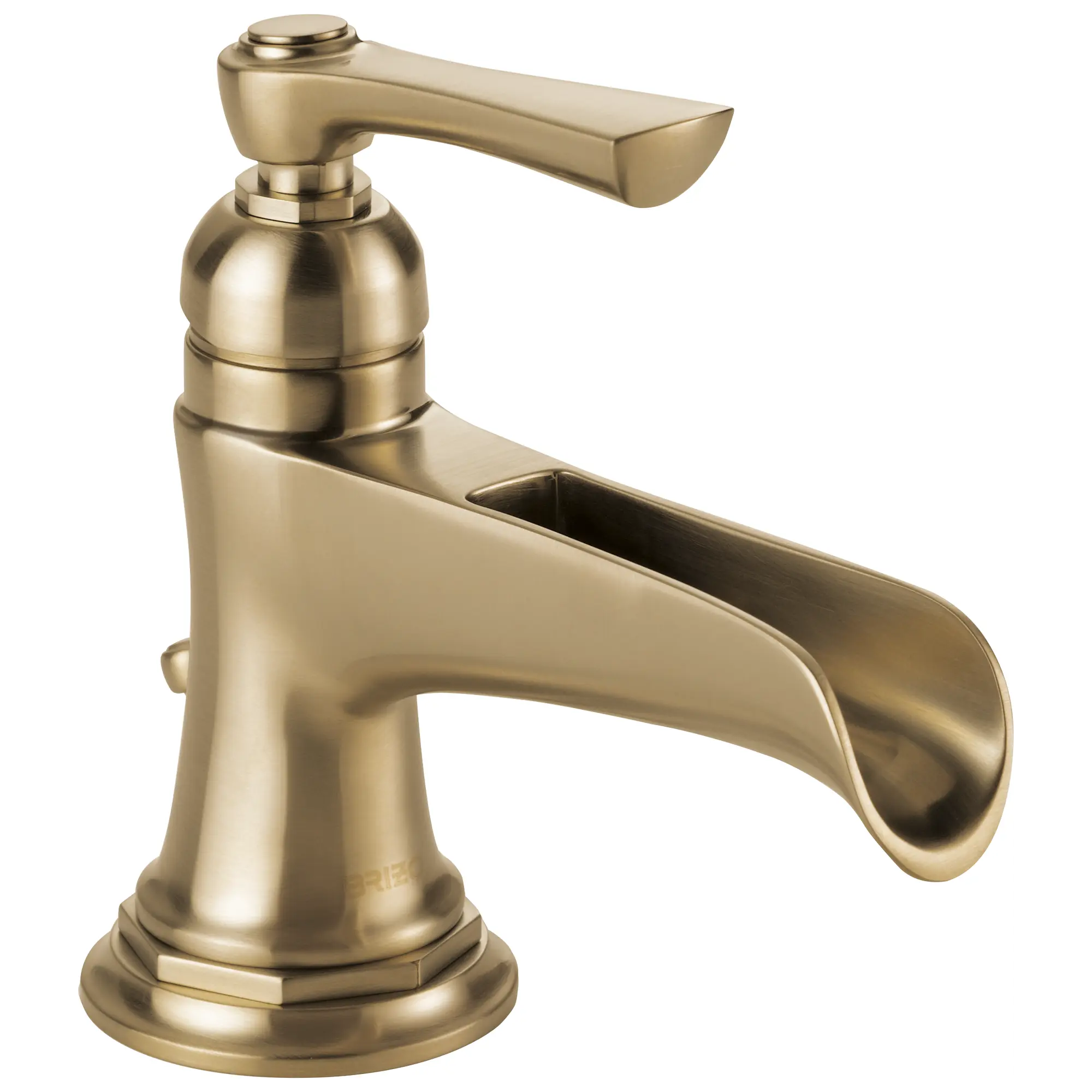 Brizo Single Handle Single Hole Lavatory Faucet Brilliance Luxe Gold - Plumbing Market