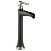 Brizo Single-Handle Vessel Lavatory Faucet with Channel Spout 1.2 GPM 65461LF-NKBL-ECO - Plumbing Market