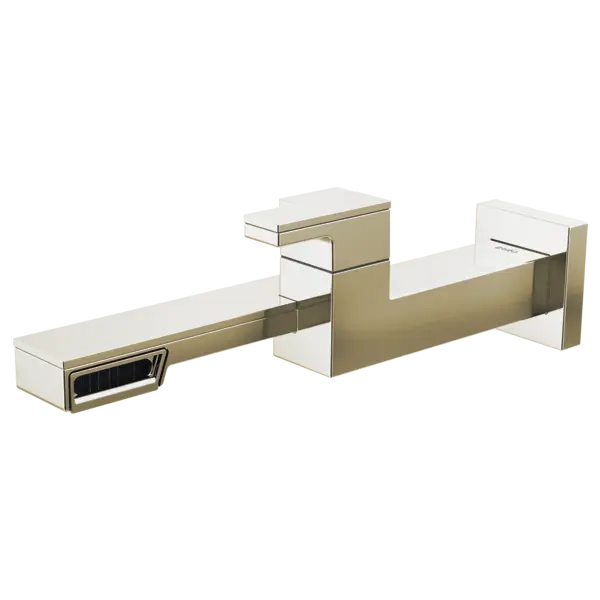 Brizo Single-Handle Wall Mount Lavatory Faucet 1.2 GPM T65722LF-PN - Plumbing Market