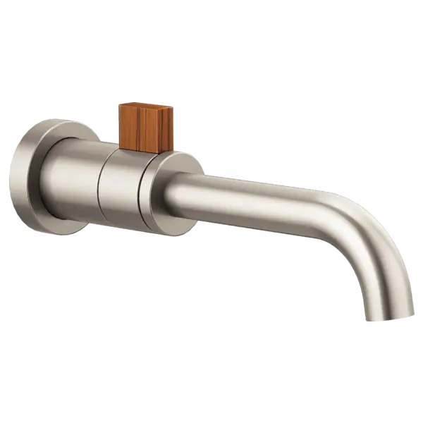 Brizo Single-Handle Wall Mount Lavatory Faucet 1.2 GPM T65735LF-NKTK-ECO - Plumbing Market