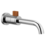 Brizo Single-Handle Wall Mount Lavatory Faucet 1.2 GPM T65735LF-PCTK-ECO - Plumbing Market