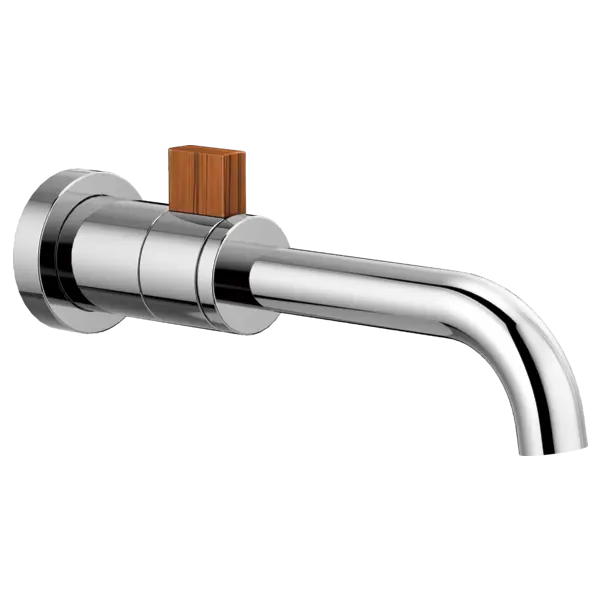 Brizo Single-Handle Wall Mount Lavatory Faucet 1.2 GPM T65735LF-PCTK-ECO - Plumbing Market