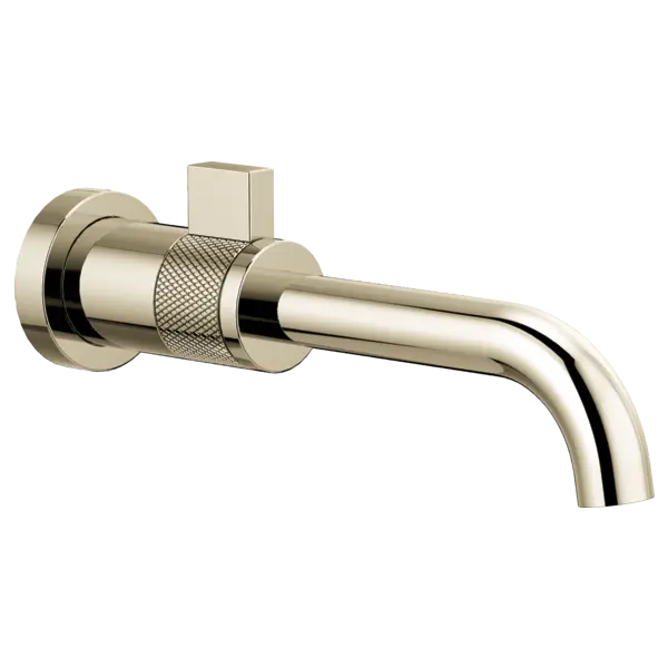 Brizo Single-Handle Wall Mount Lavatory Faucet 1.5 GPM T65735LF-PN - Plumbing Market