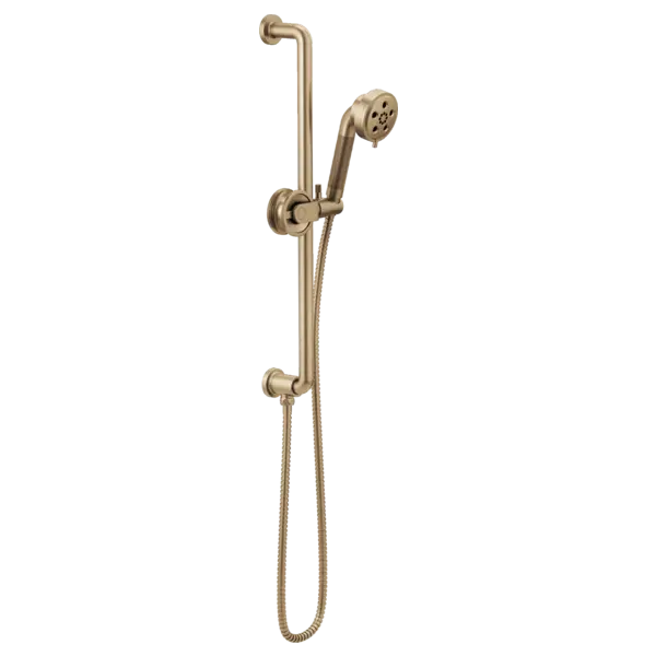 Brizo Slide Bar Handshower with H<sub>2</sub>OKinetic<sup>®</sup> Technology 88735-GL - Plumbing Market
