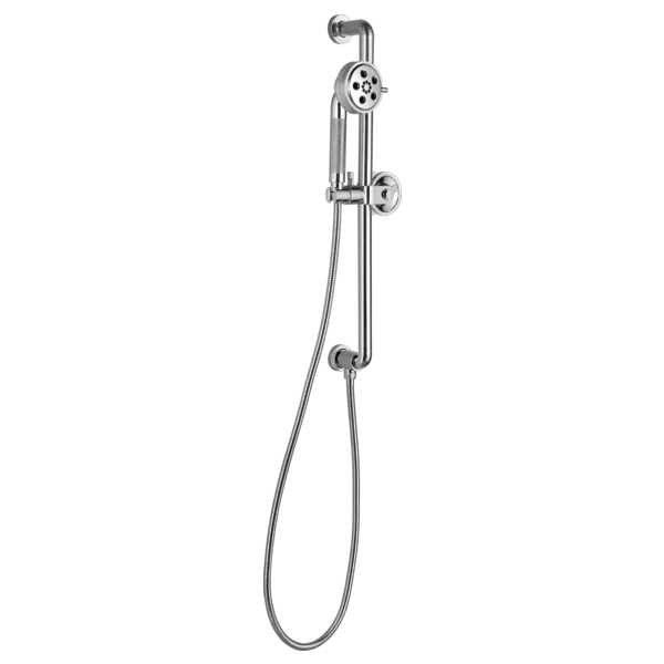 Brizo Slide Bar Handshower with H<sub>2</sub>OKinetic<sup>®</sup> Technology 88735-PC - Plumbing Market